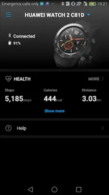 Huawei Wear android App screenshot 1